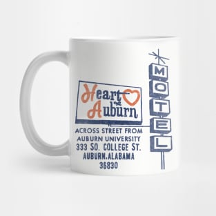 Heart of Auburn Motel Mug